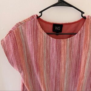Anthropologie Tie Top in Stripe